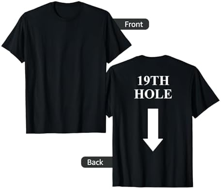 Amazon.com: 19TH HOLE golfer gift idea men women 19 HOLE golfers T